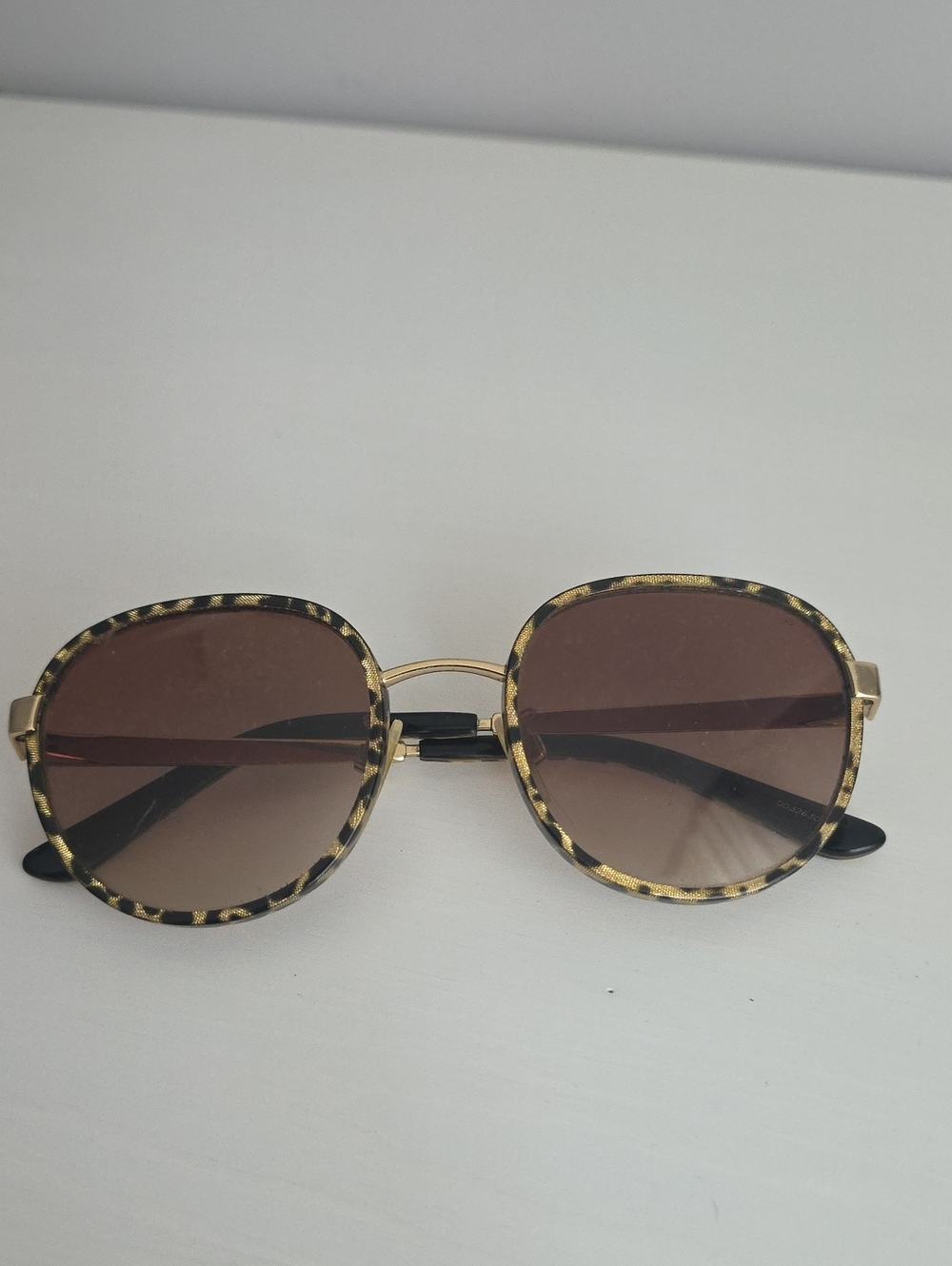Dolce & Gabanna Leopard Print Sunglasses
